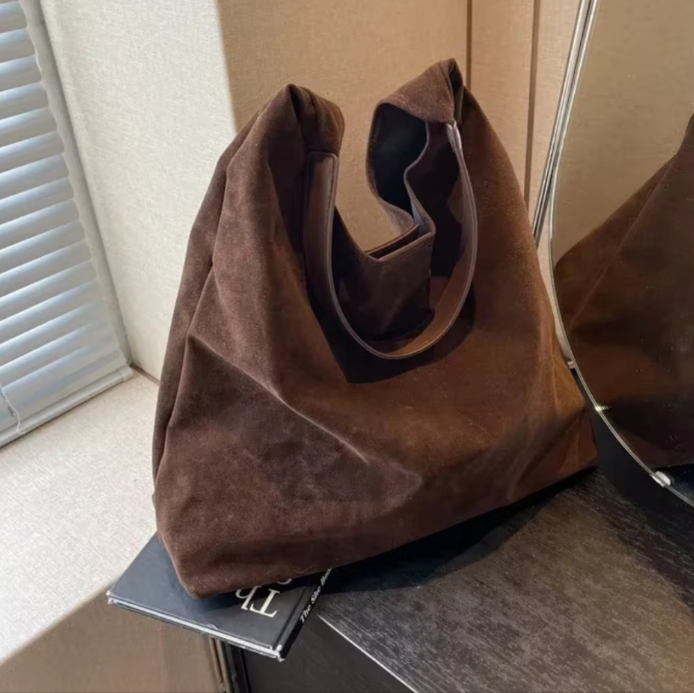 Suede Shoulder Bag - Picture 12 of 12